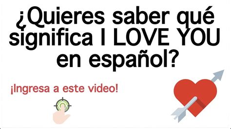 que significa i love you too